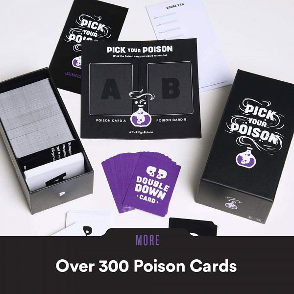 Družabna igra za odrasle - Pick your poison Family