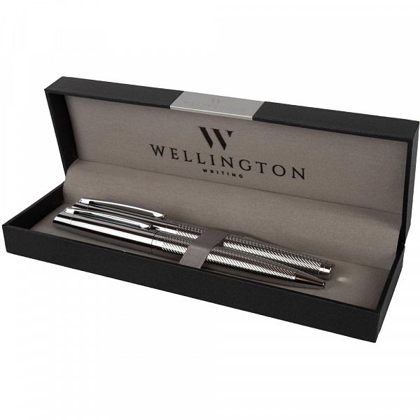 Pisalni set Wellington Liberty 2/1 BP+RB Liberty srebrn