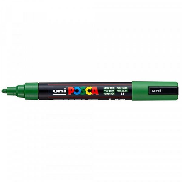 Marker Posca PC-5M Gozdno zelen