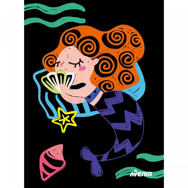 Kreativni set - Praskanka morske deklice
