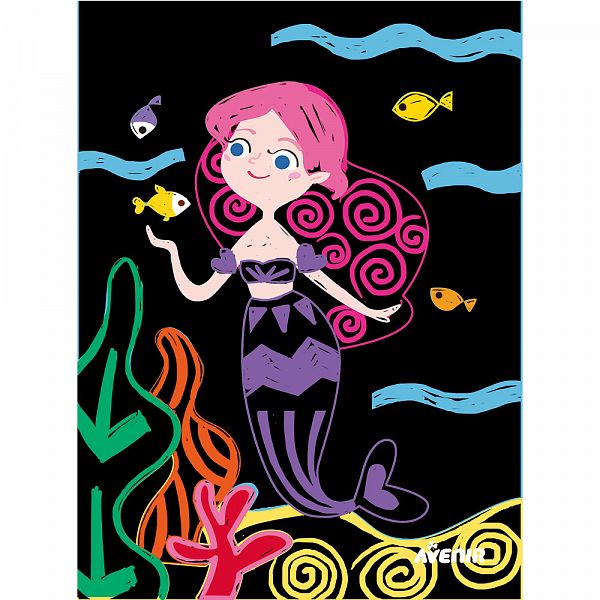 Kreativni set - Praskanka morske deklice