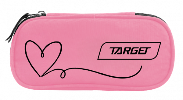 Peresnica prazna Target Compact Pink Heart