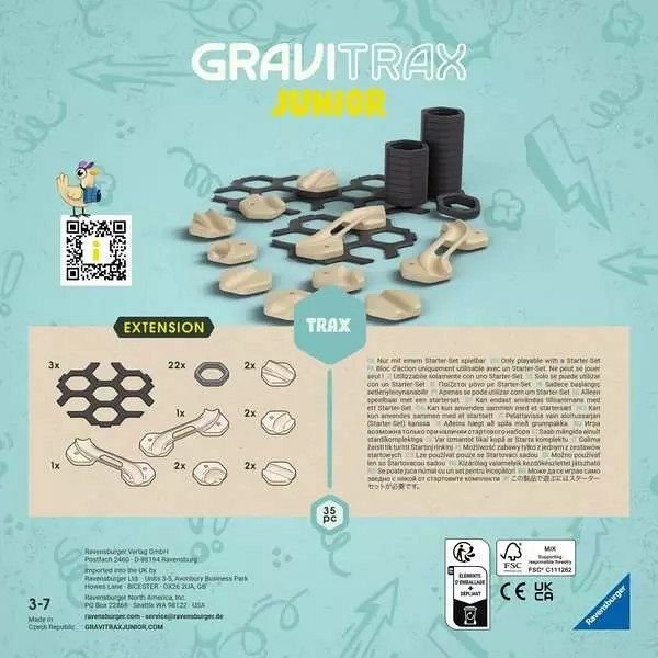 GraviTrax Junior razširitveni set Trax 35/1