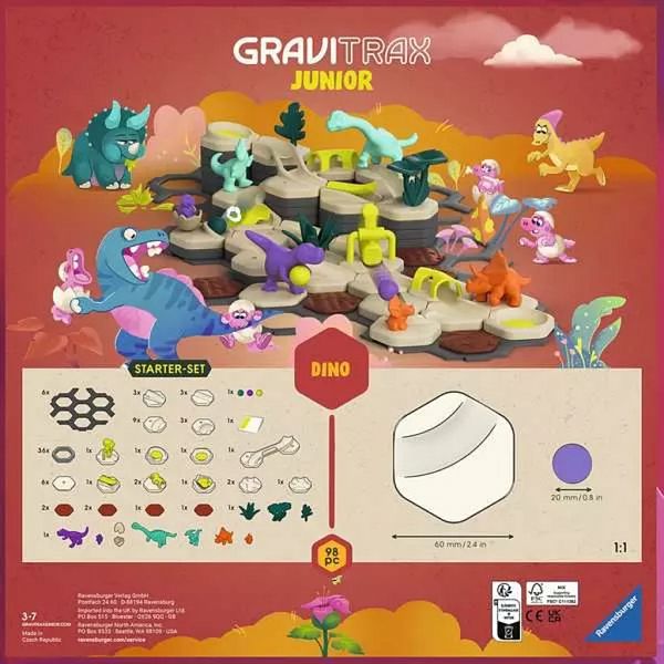 GraviTrax Junior začetni set Dino 100/1