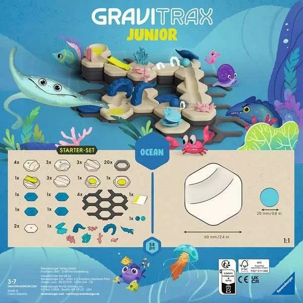 GraviTrax Junior začetni set Morski svet 58/1