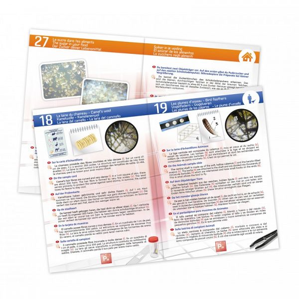 Raziskovalni set: Mikroskop 30 eksperimentov