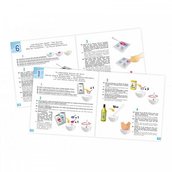 Raziskovalni set - Mini laboratorij: Kopalne kroglice