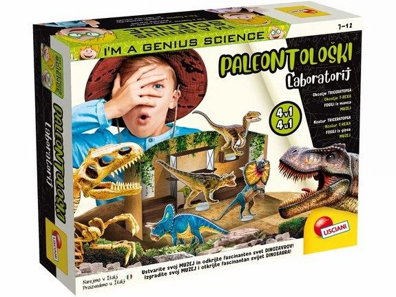 Raziskovalni set - Paleontološki laboratorij