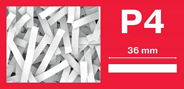 Uničevalec dokumentov samodejni Rexel Optimum AutoFeed+ 600X P4
