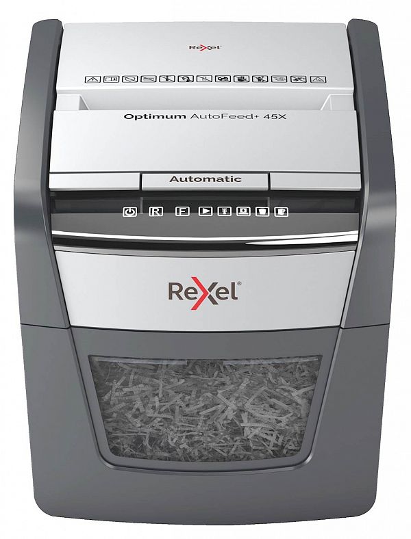 Uničevalec dokumentov samodejni Rexel Optimum AutoFeed+ 45X P4