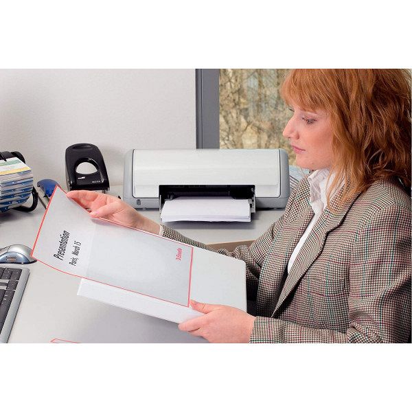 Rinčna mapa A4 za prezentacije Optima 4 D-rinke 75 mm