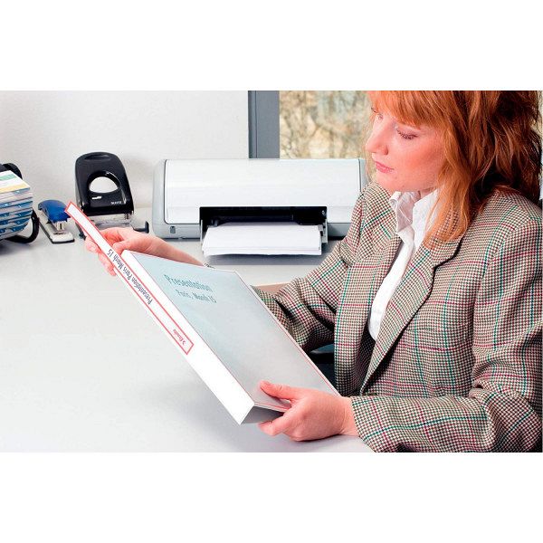 Rinčna mapa A4 za prezentacije Optima 4 D-rinke 75 mm