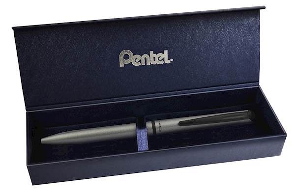 Roler Pentel EnerGel High Class BL2507 0.7mm Siv Darilna embalaža