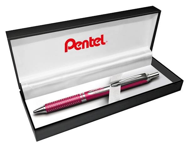 Roler Pentel EnerGel Sterling BL407 0.7mm Rdeč Darilna embalaža