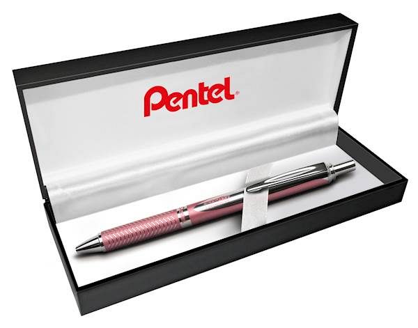 Roler Pentel EnerGel Sterling BL407 0.7mm Roza Darilna embalaža