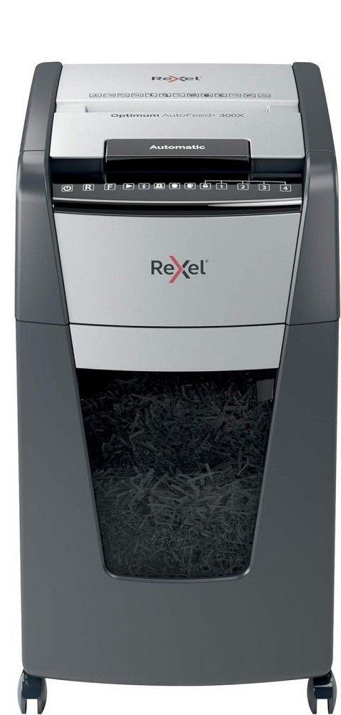 Samodejni uničevalec dokumentov Rexel Optimum AutoFeed  300M P-5