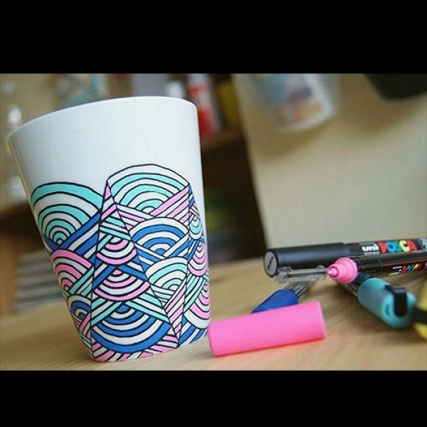 Set markerjev Posca PC-1MR 8/1 Pastelne barve