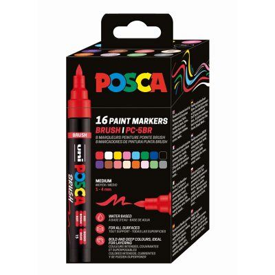 Set markerjev Posca PC-5BR 16/1