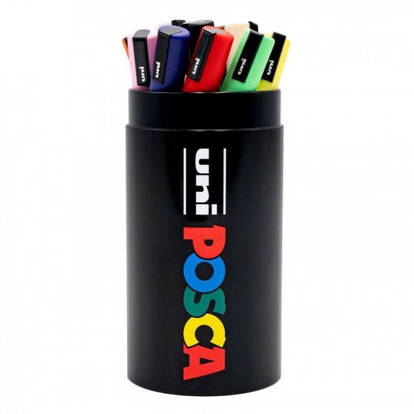 Set markerjev Posca 13/1 v kovinski škatlici