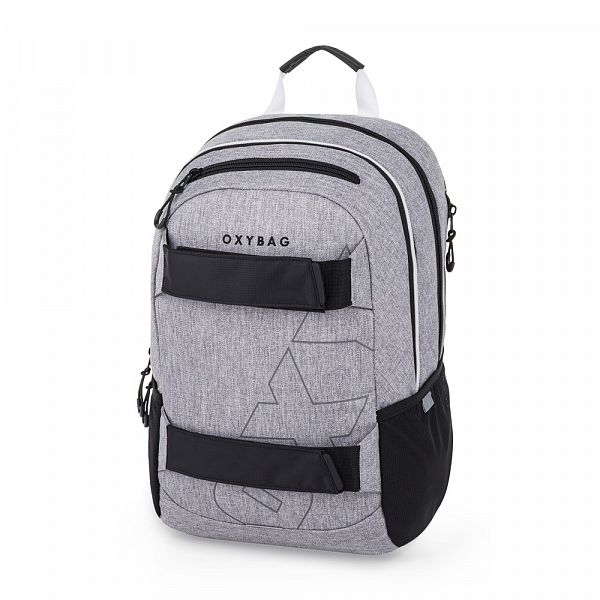 Set nahrbtnik in peresnica Oxybag Sport Melange Grey 2/1