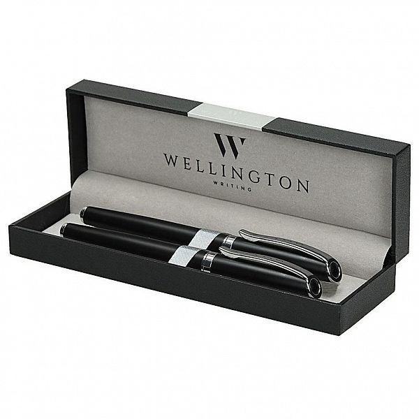 Pisalni set Wellington Aurora 2v1 BP+RB Črn