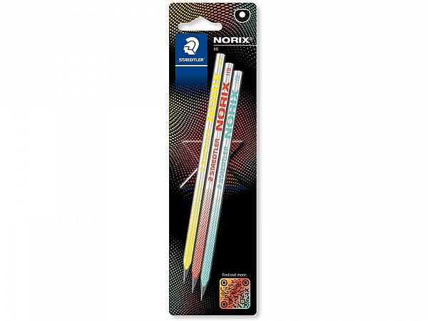 Set svinčnikov HB Staedtler Norix 3/1