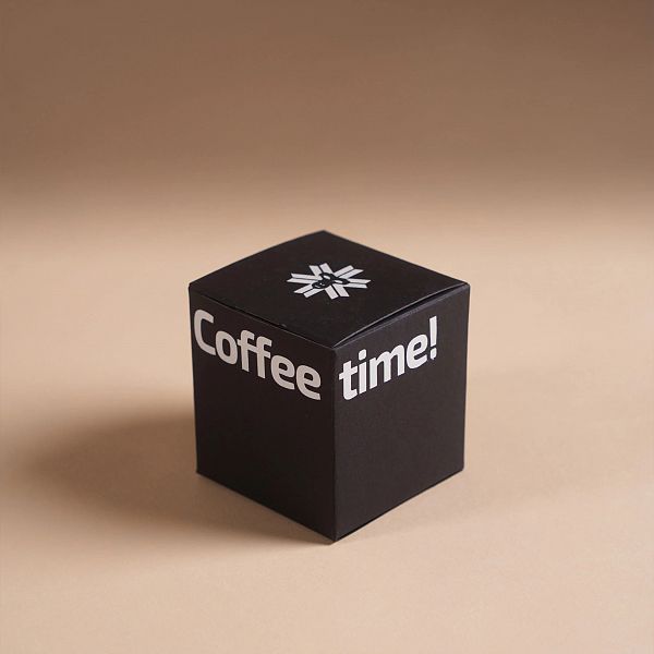 Izolirana skodelica za espresso Snow Monkey 80 ml Oblačno bela