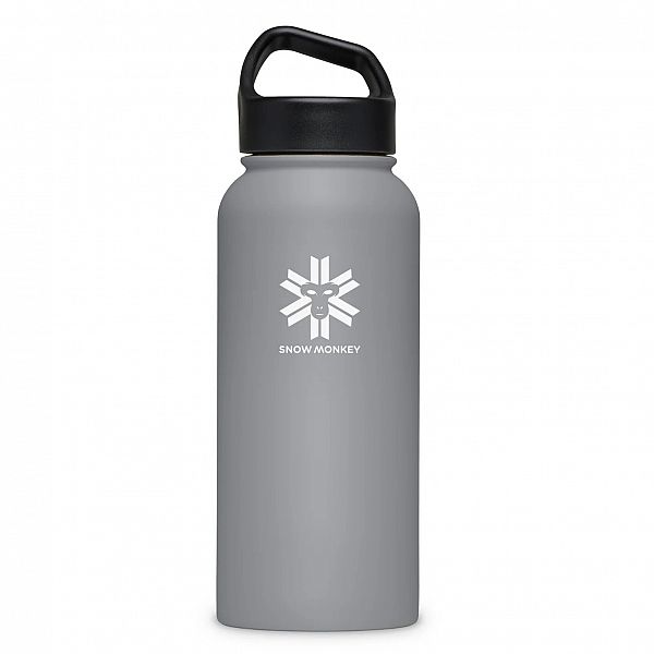 Termovka Snow Monkey Traveler 1 L Svetlo siva