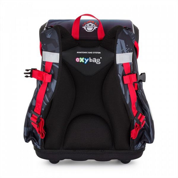 Šolska torba ABC Oxybag Premium Firefighters