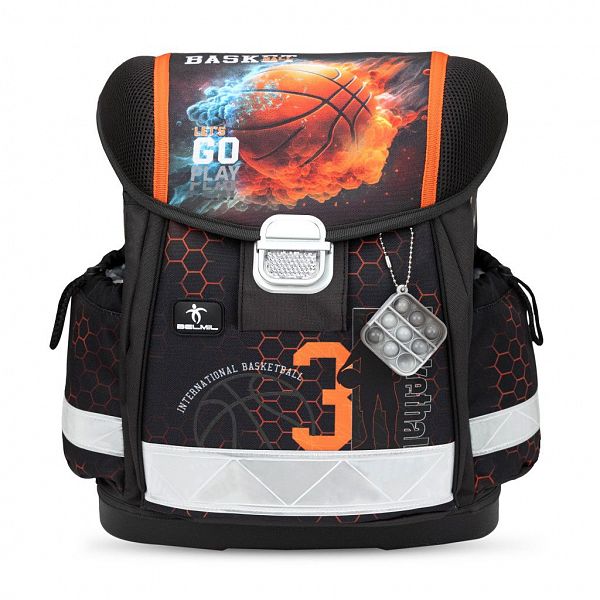 Šolska torba Belmil ABC Classy Basketball Inferno