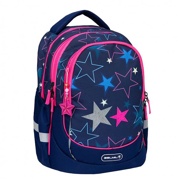 Šolska torba Belmil Leisure Plus Glitter Sky