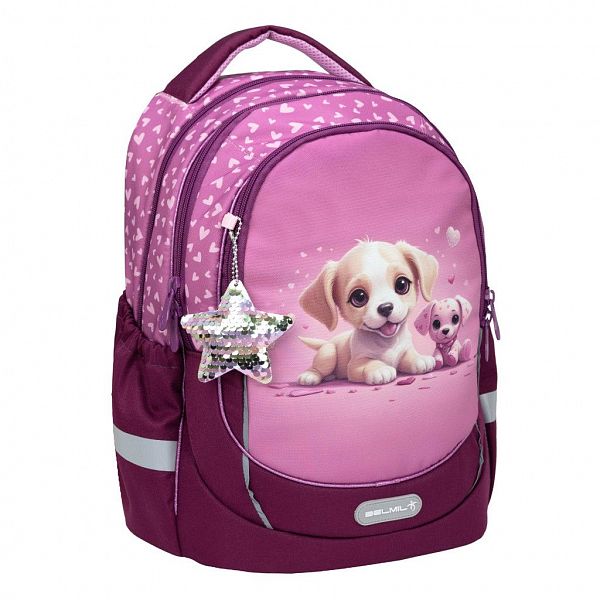 Šolska torba Belmil Leisure Plus Puppy Love