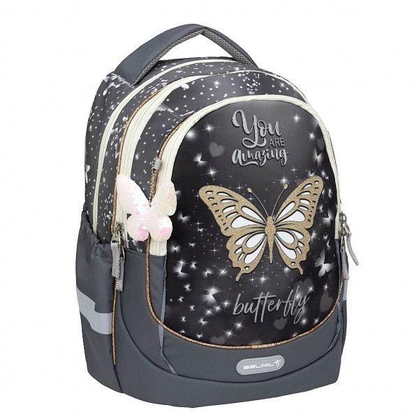 Šolska torba Belmil Leisure Plus Starlight Butterfly