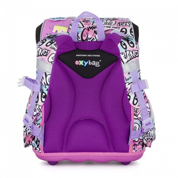 Šolska torba ABC Oxybag Premium Funny Girl