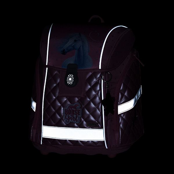 Šolska torba ABC Oxybag Premium Light Horse Romantic