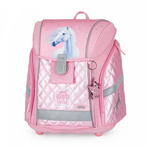 Šolska torba ABC Oxybag Premium Light Horse Romantic
