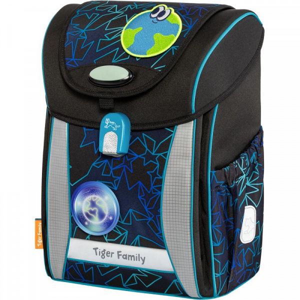 Šolska torba Street Tiger Family Sea Sparkles