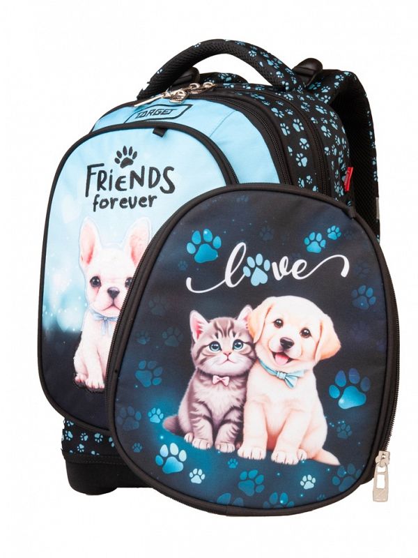 Šolska torba Target Superlight 2 Face Friends Forever