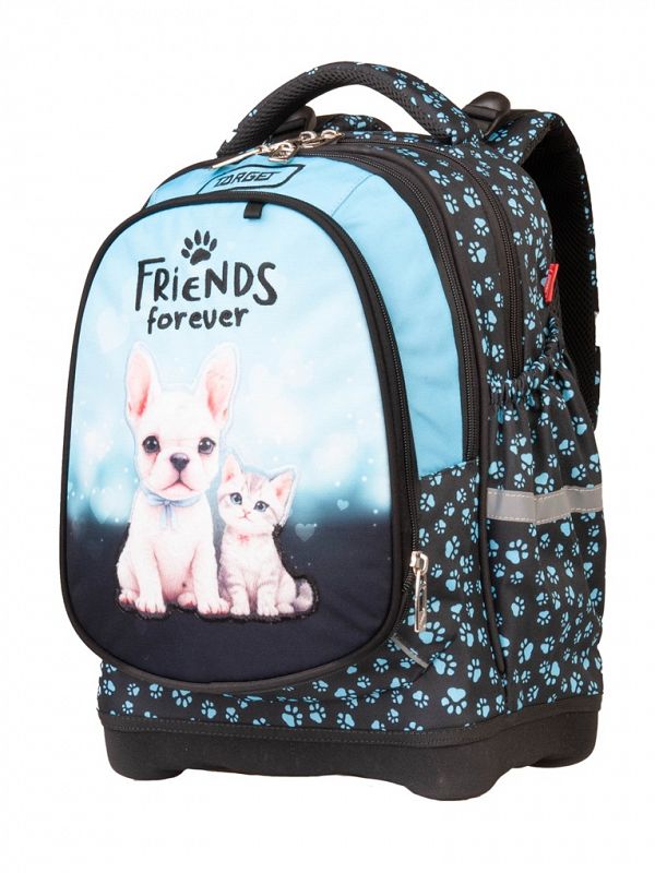 Šolska torba Target Superlight 2 Face Friends Forever