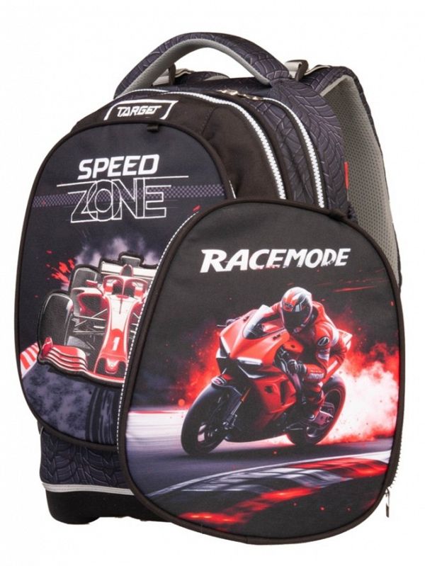 Šolska torba Target Superlight 2 Face Speed Zone