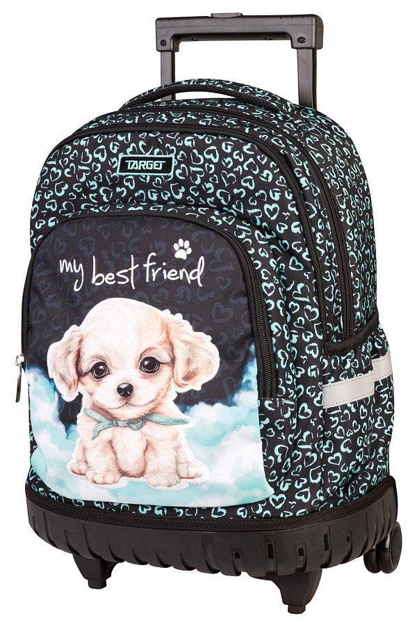 Nahrbtnik na kolesih Target Trolley Puppy Love