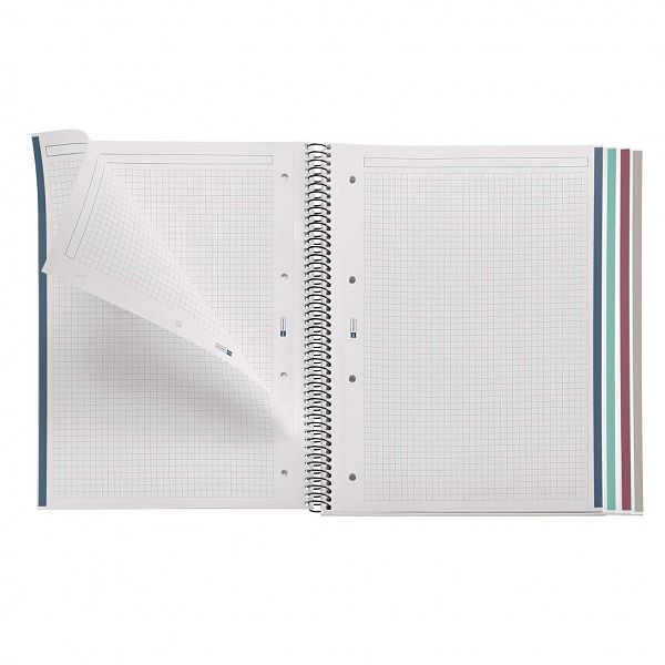 Spiralni zvezek A4 karo Miquelrius Boho Essence Blush