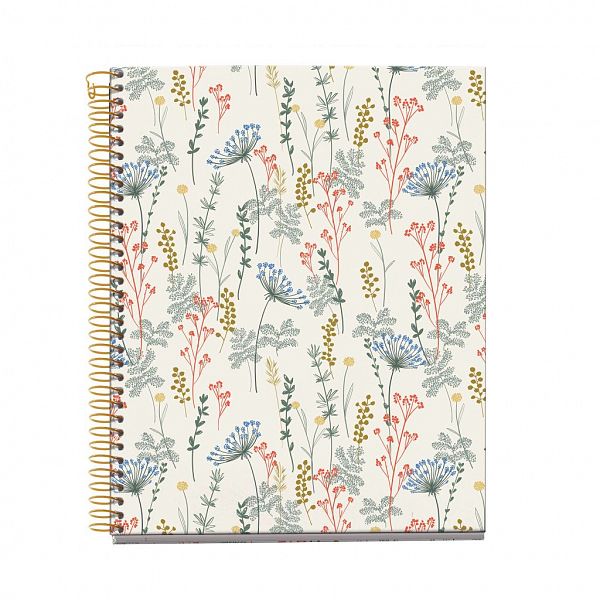 Spiralni zvezek A5 črte Miquelrius Hidden Forest Day