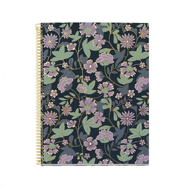 Spiralni zvezek A4 črte Miquelrius Golden Jazmine Dusk