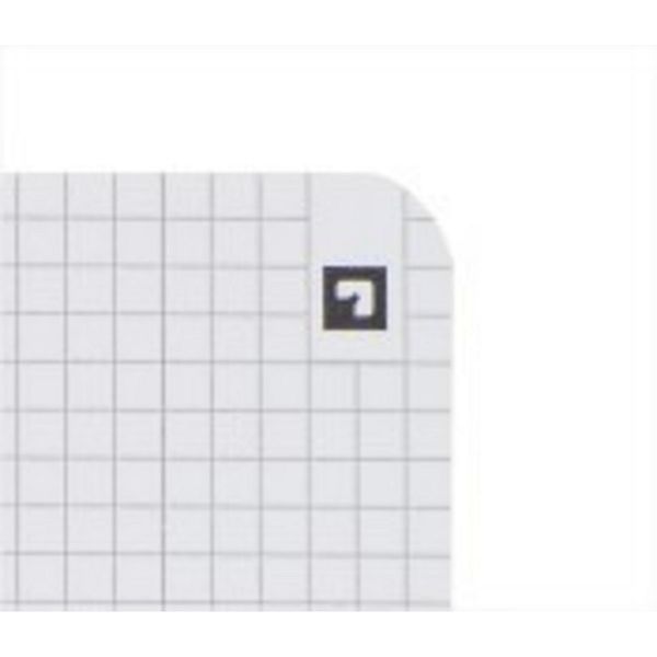 Spiralni blok A4  karo Oxford Black Grey