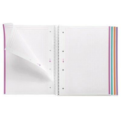 Spiralni blok A4 karo Miquelrius Lifestyle Twinkle