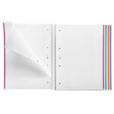 Spiralni blok A4 črte Miquelrius Lifestyle Twinkle