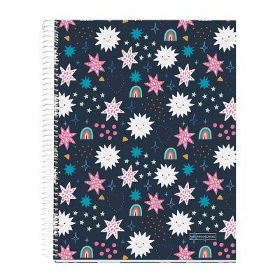 Spiralni blok A4 črte Miquelrius Lifestyle Twinkle