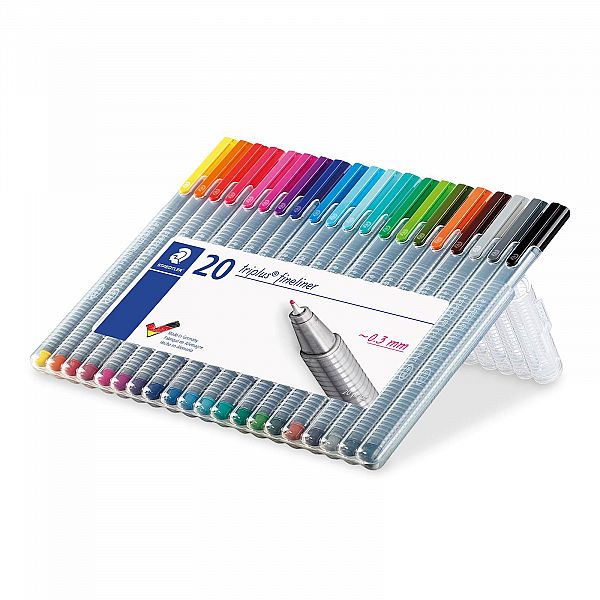 Fineliner Staedtler Triplus 20/1 PVC