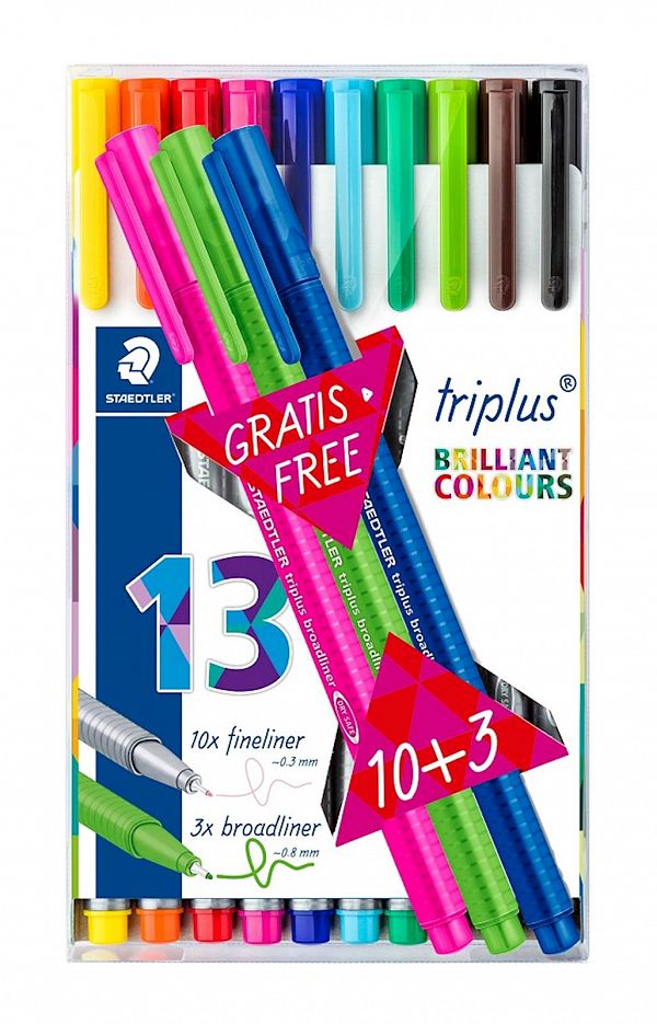 Fineliner Staedtler Triplus 13/1 PVC